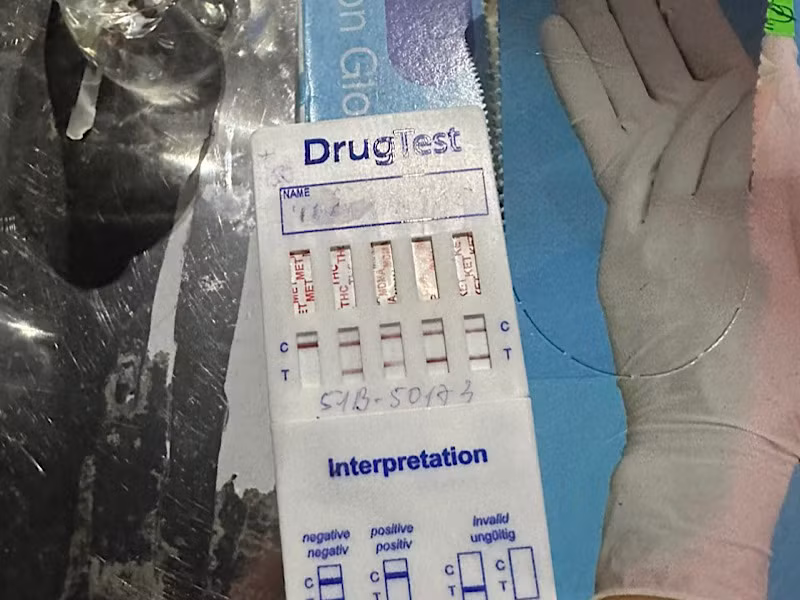 Kiểm tra nhanh lái xe sử dụng ma tuý bằng nước tiểu.