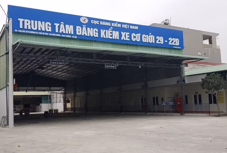 Trung tâm Đăng kiểm xe cơ giới 29-22D.