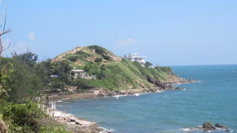 Khu "đất vàng" mũi Nghinh Phong chuẩn bị được đấu giá.