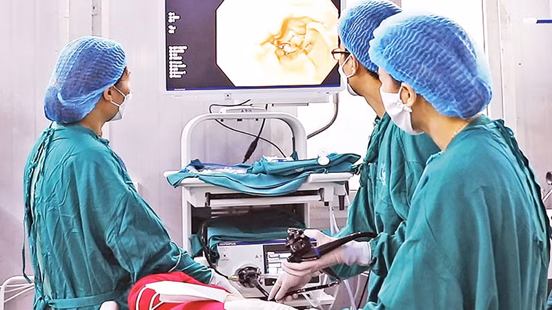 Nội soi gây mê bằng máy OLympus Evis CV 1500 tại Bệnh viện đa khoa tỉnh Vĩnh Phúc. Nội soi gây mê bằng máy OLympus Evis CV 1500 tại Bệnh viện đa khoa tỉnh Vĩnh Phúc.