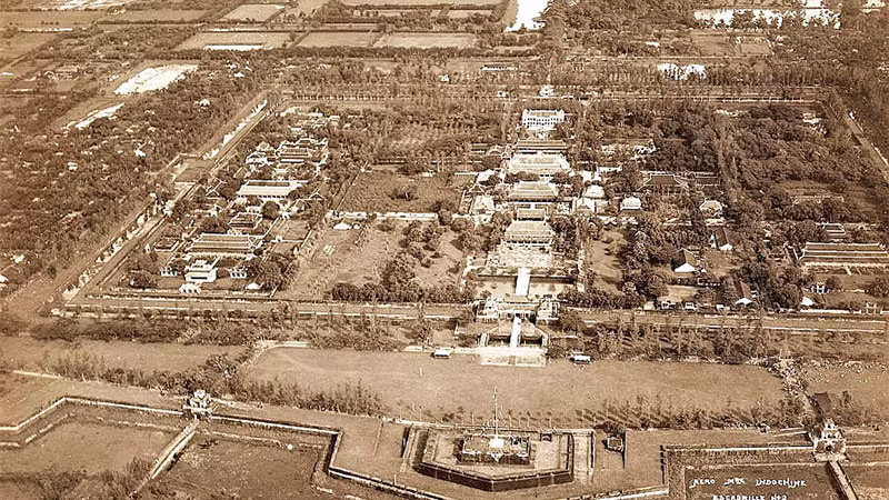 Kinh thành Huế xưa. (Ảnh Internet)