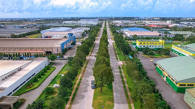 Một góc Khu công nghiệp Amata tỉnh Đồng Nai. (Ảnh: BÁO ĐỒNG NAI)