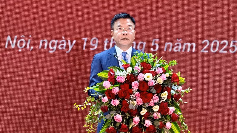 Phó Thủ tướng Chính phủ Lê Thành Long phát biểu tại lễ kỷ niệm.