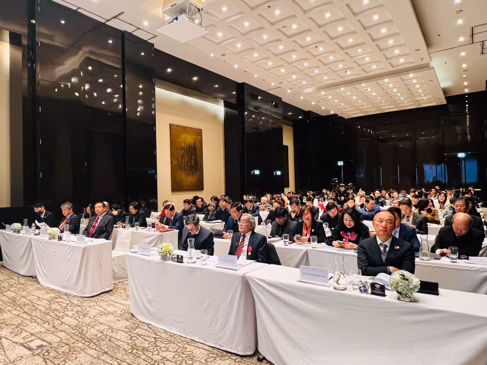 Các đại biểu Nhật Bản và Việt Nam tham dự hội thảo.