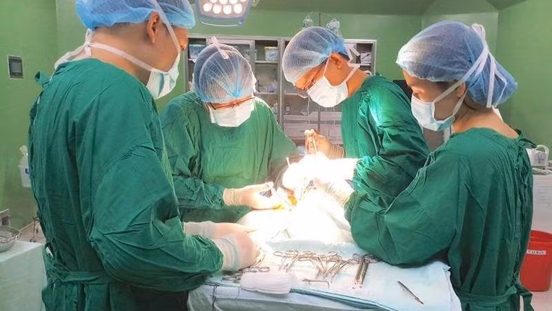 Một ca phẫu thuật tim (Ảnh minh họa)