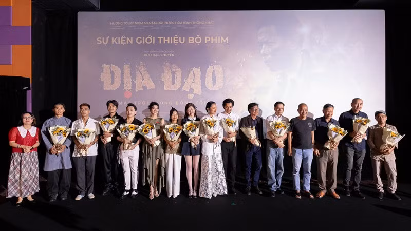 Đoàn làm phim "Địa đạo" sẽ giao lưu với khán giả trong khuôn khổ chuỗi sự kiện chiếu phim và triển lãm. (Ảnh: Galaxy)