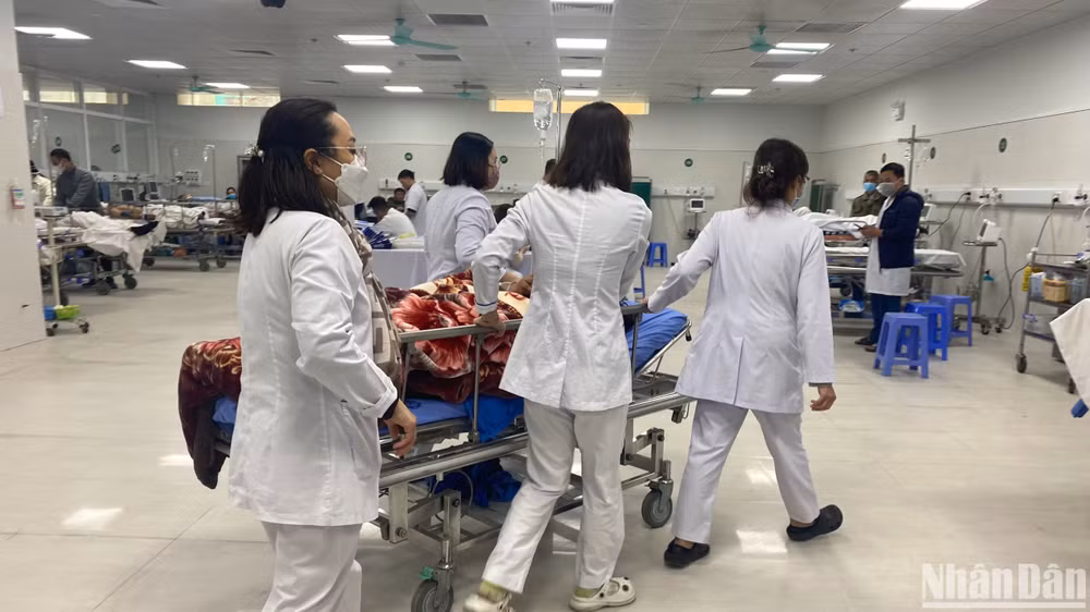 Số ca cấp cứu do tai nạn giao thông và pháo nổ gia tăng trong 2 ngày nghỉ Tết Nguyên đán. 