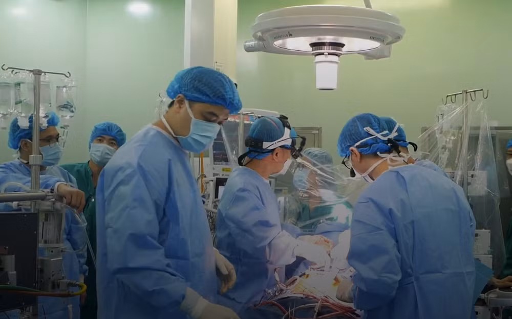 Bệnh nhân được phẫu thuật thành công.