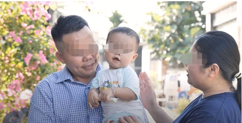 Anh L.V. L., chị H.T.H. (Đồng Nai) đã có cậu con trai khỏe mạnh, không mang gene bệnh.