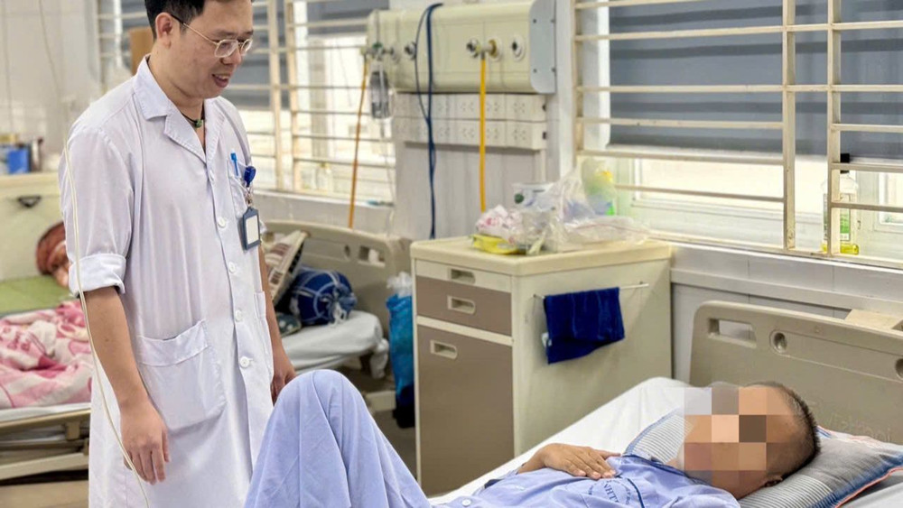 Bệnh nhân đã trải qua nguy kịch.