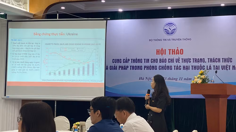 Nhiều thông tin được chia sẻ tại hội thảo.