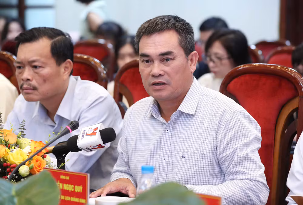 Ông Nguyễn Ngọc Quý, Giám đốc Sở Du lịch tỉnh Quảng Bình.