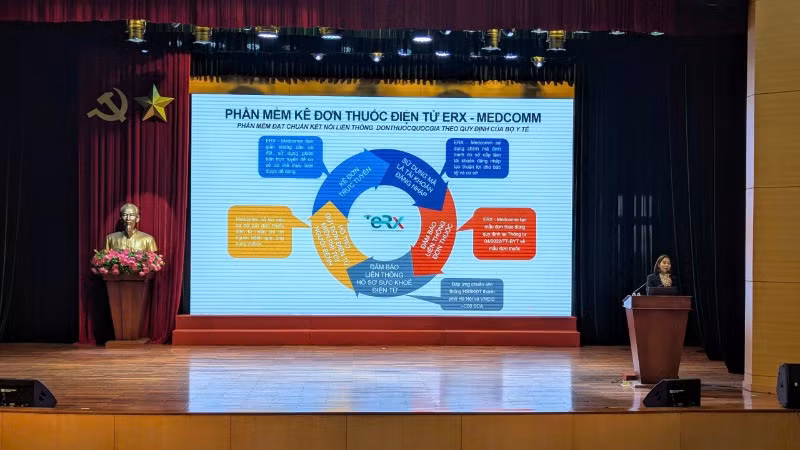 Hội Tin học Y tế Việt Nam tập huấn liên thông đơn thuốc điện tử lên Hệ thống Thông tin quốc gia về quản lý kê đơn thuốc và bán thuốc theo đơn. 