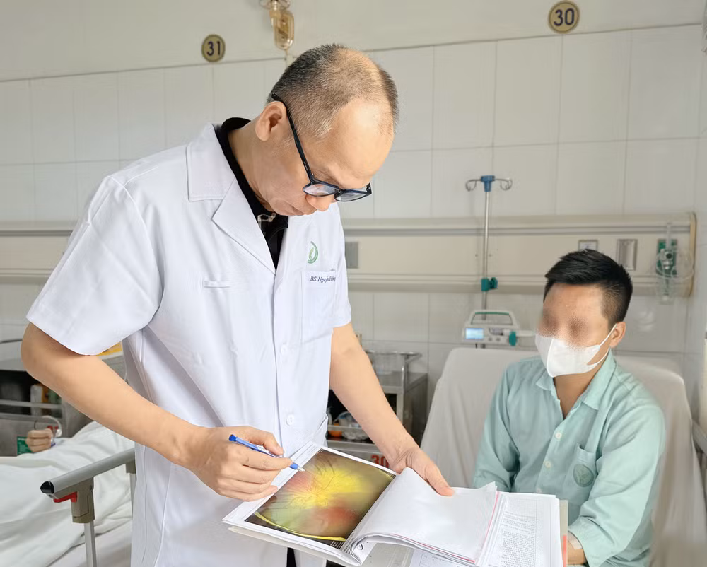 Đến nay, khả năng hồi phục thị lực của bệnh nhân gần như rất khó khăn.