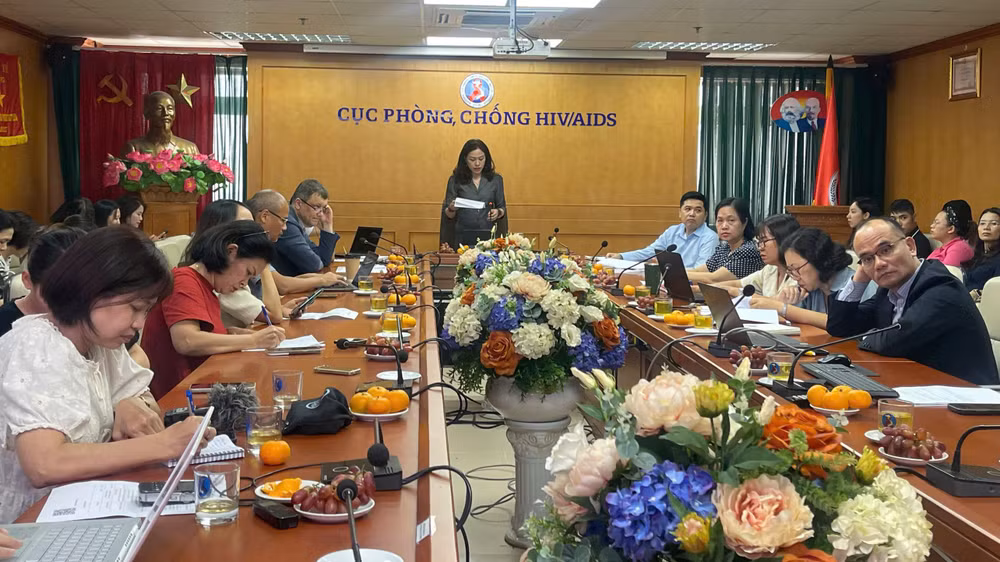 Toàn cảnh buổi cung cấp thông tin cho báo chí.