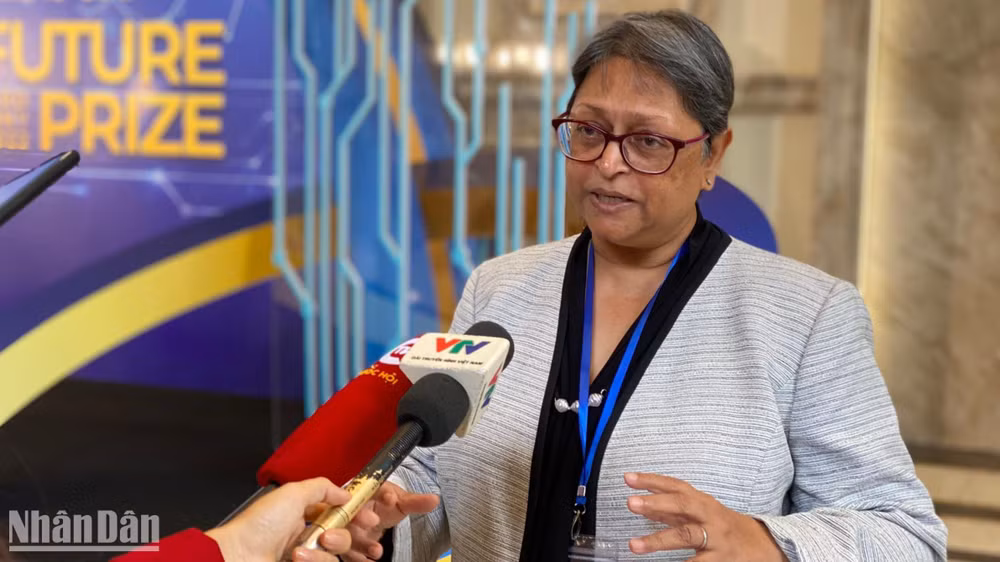 Giáo sư Quarraisha Abdool Karim cho biết bà sẵn sàng hỗ trợ các nhà khoa học trẻ Việt Nam.