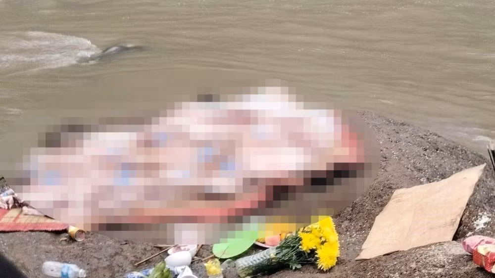 Thi thể anh N.T.S đã được tìm thấy tại thác Drây Dlông, xã Quảng Hiệp.