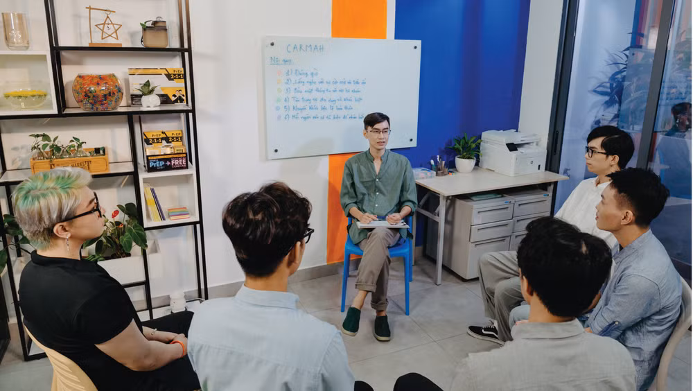 Trung tâm nghiên cứu ứng dụng sức khỏe nam giới và cộng đồng (CARMAH) triển khai các hoạt động hỗ trợ cho nhóm MSM. Trung tâm nghiên cứu ứng dụng sức khỏe nam giới và cộng đồng (CARMAH) triển khai các hoạt động hỗ trợ cho nhóm MSM.