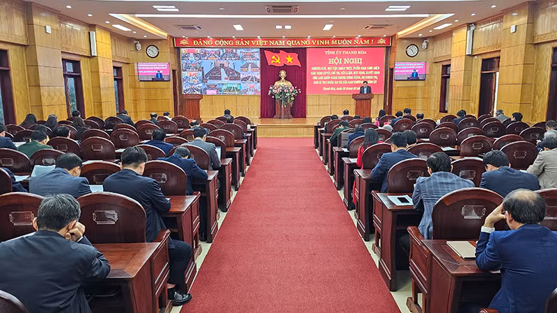 Quang cảnh hội nghị.