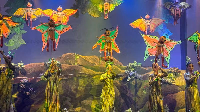 Vở diễn là nỗ lực đáng ghi nhận của Nhà hát Múa rối Việt Nam.