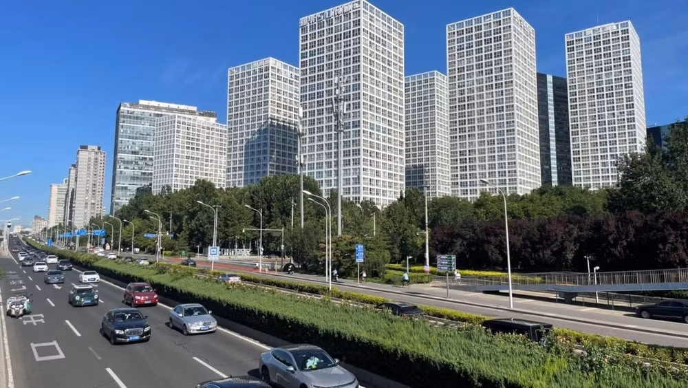 Khu nhà ở thương mại - văn phòng SOHO ở quận Triều Dương, thành phố Bắc Kinh, Trung Quốc.