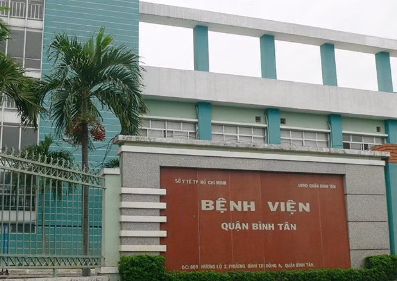 Bệnh viện quận Bình Tân, Thành phố Hồ Chí Minh.