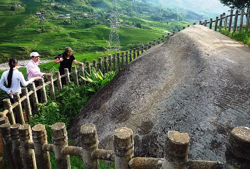 Bãi đá cổ Sa Pa hôm nay. (Ảnh: TL)