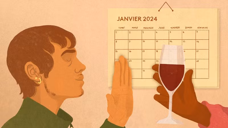 Năm 2024, có tới 4,5 triệu người dân Pháp tham gia hưởng ứng phong trào “Tháng Một không cồn”. (Ảnh: FranceInfo)