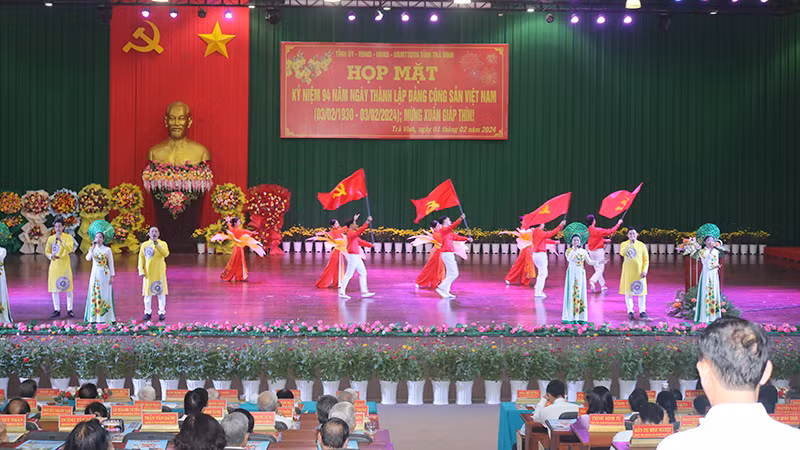 Tiết mục văn nghệ mừng Đảng, mừng Xuân Giáp Thìn 2024.