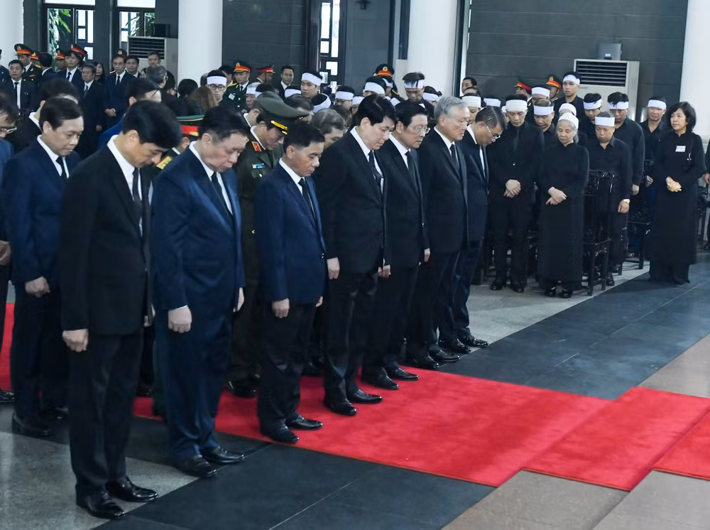 Toàn cảnh Lễ viếng Tổng Bí thư Nguyễn Phú Trọng: Trang nghiêm và xúc động ảnh 103