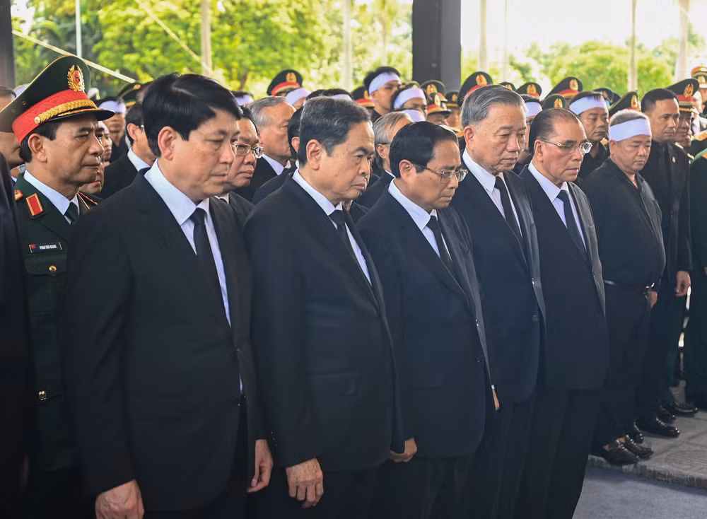 Toàn cảnh Lễ truy điệu và Lễ an táng Tổng Bí thư Nguyễn Phú Trọng ảnh 75