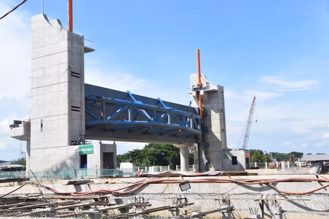 Dự án đang hoàn thành những công đoạn cuối cùng.