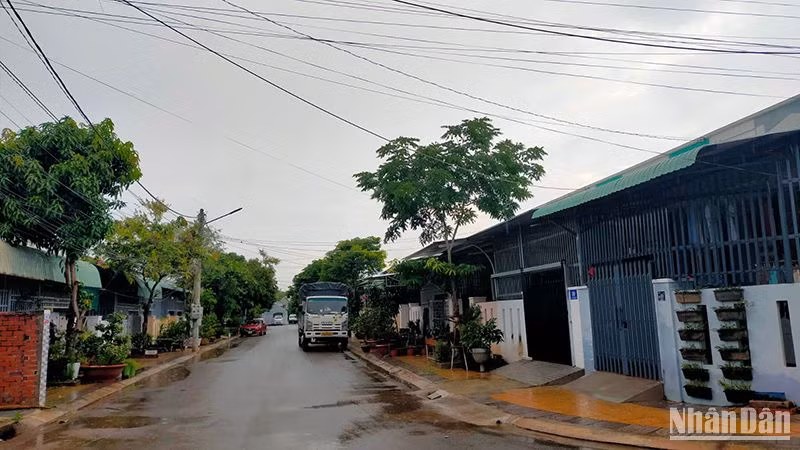 Nhà ở xã hội tại Khu dân cư Lan Anh 4, xã Hòa Long, thành phố Bà Rịa (tỉnh Bà Rịa-Vũng Tàu).