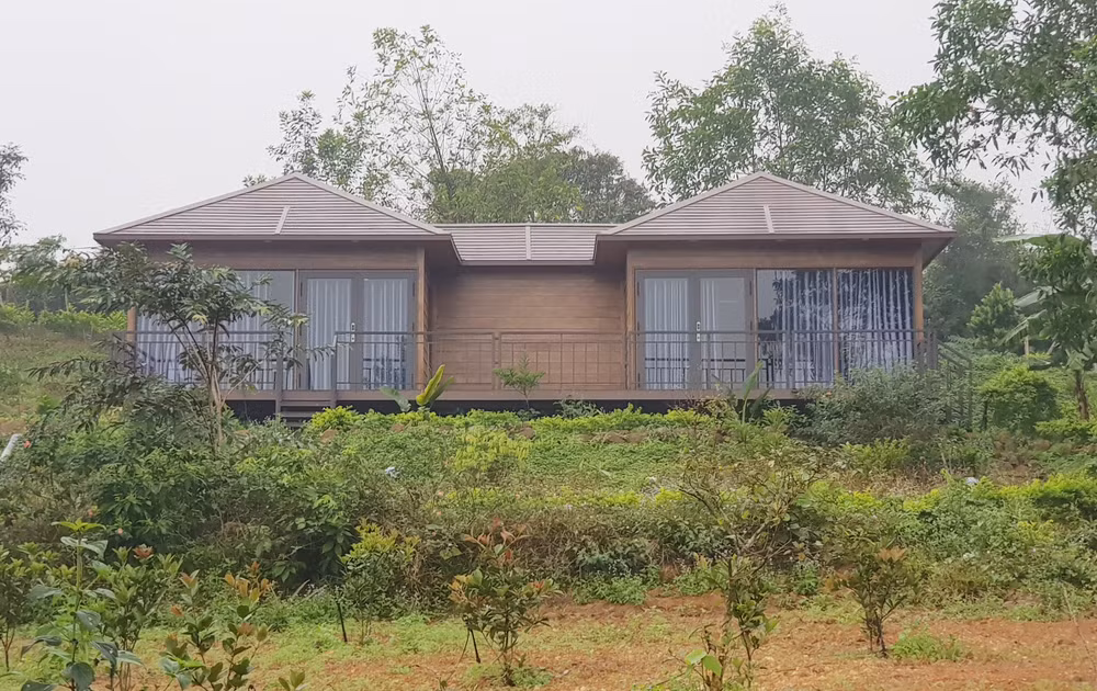 Home Stay cũng được xây dựng để đón khách.