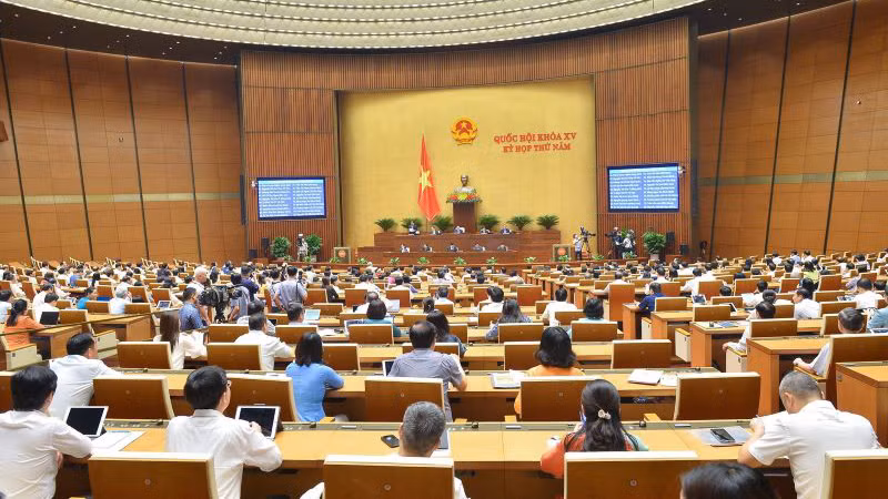 Toàn cảnh kỳ họp.