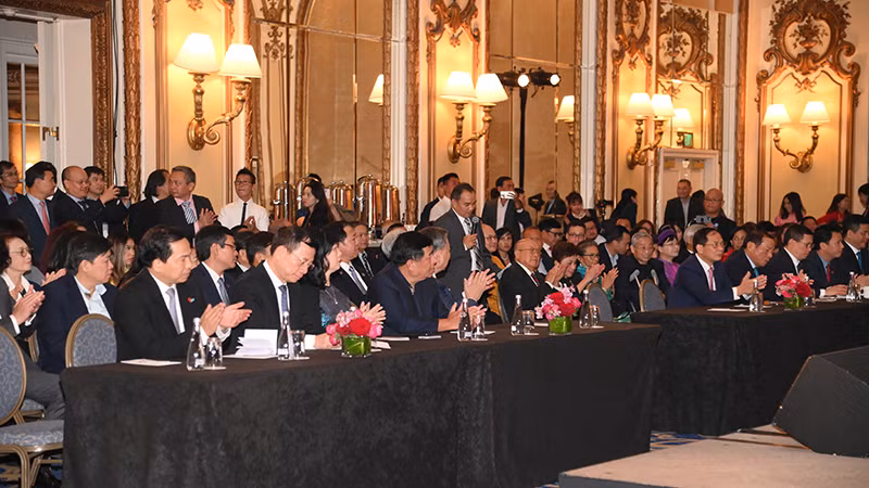 Quang cảnh buổi gặp mặt.