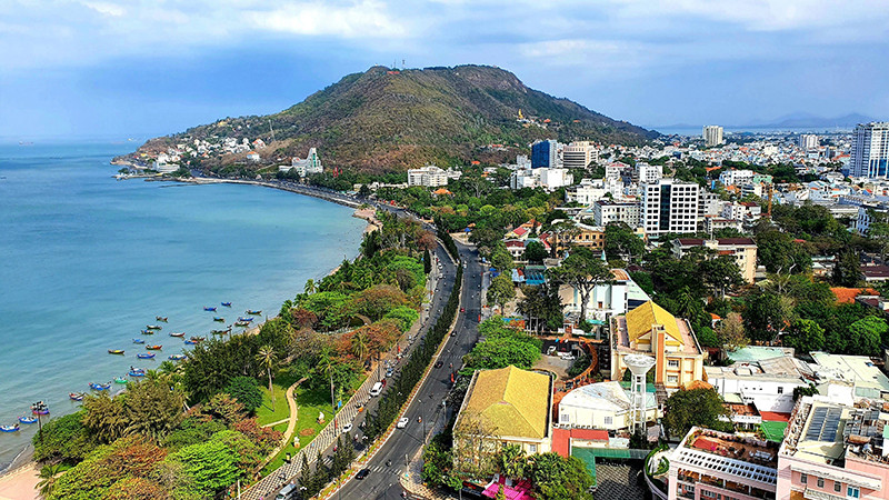 Một góc thành phố Vũng Tàu.