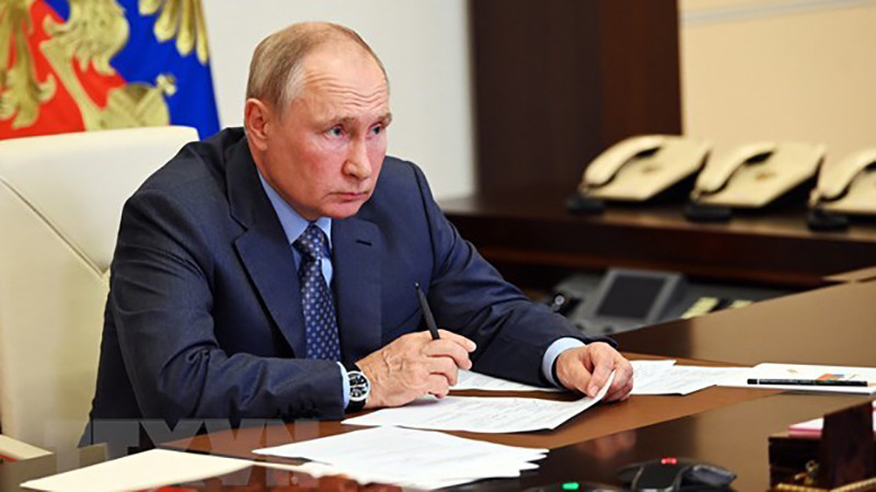 Tổng thống Nga Vladimir Putin. (Ảnh: AFP/TTXVN)