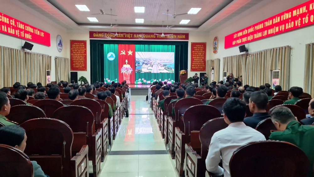Hội nghị Tổng kết 10 năm thực hiện Nghị quyết Trung ương 8 khóa XI về Chiến lược bảo vệ Tổ quốc trong tình hình mới.
