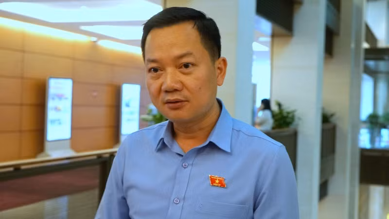 Đại biểu Trịnh Xuân An (Đồng Nai). (Ảnh: TRUNG HƯNG)