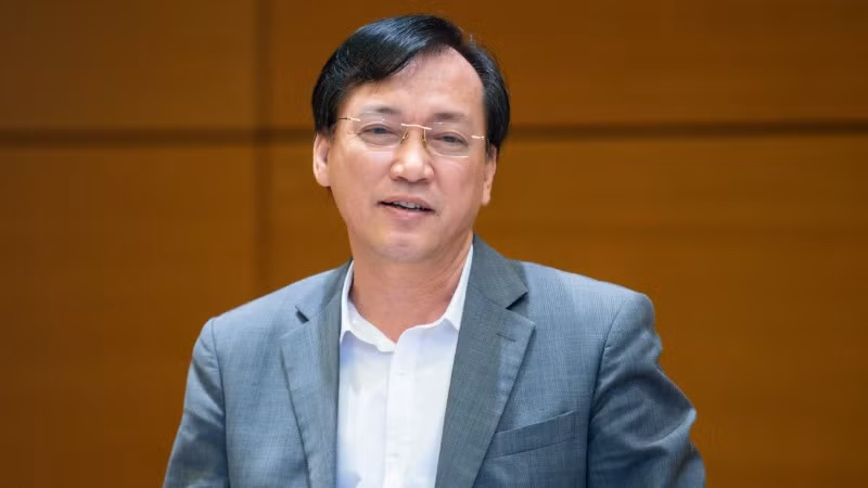 Phó Chủ nhiệm Ủy ban Văn hóa và Xã hội của Quốc hội Phan Viết Lượng. (Ảnh: Media Quốc hội)