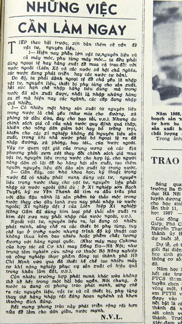 Những việc cần làm ngay (Bài 22)