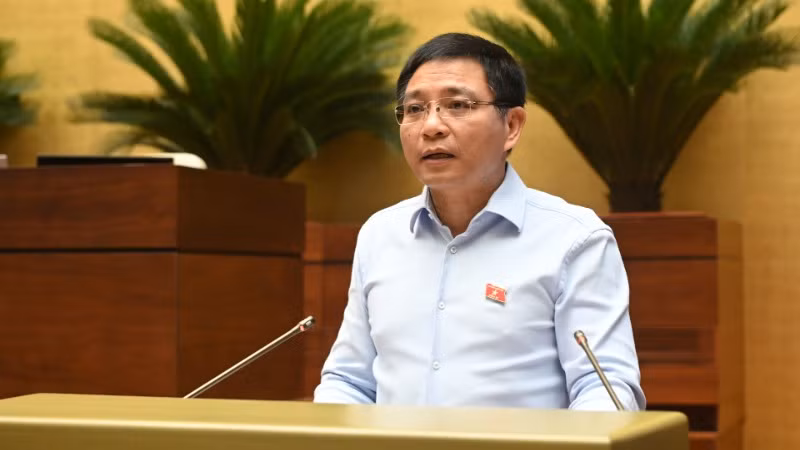 Bộ trưởng Tài chính Nguyễn Văn Thắng. (Ảnh: BÙI GIANG)