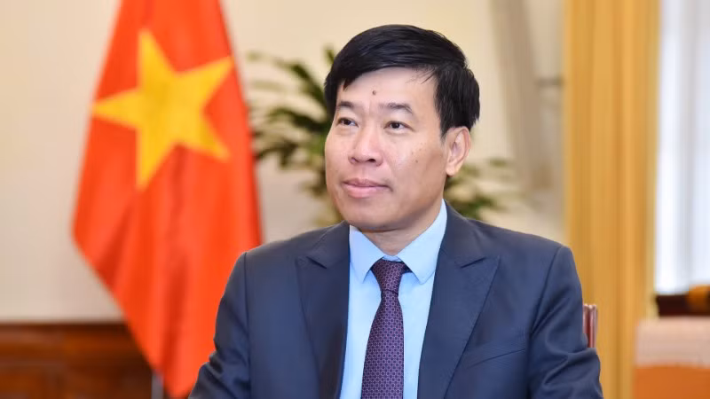 Thứ trưởng Ngoại giao Nguyễn Mạnh Cường. (Ảnh: Báo Thế giới và Việt Nam) 