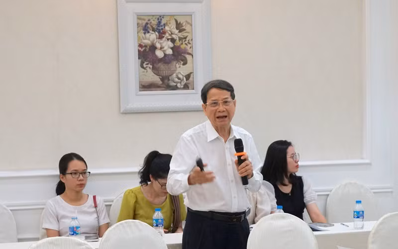 Chuyên gia kinh tế, PGS, TS. Ngô Trí Long. (Ảnh: TRUNG HƯNG)