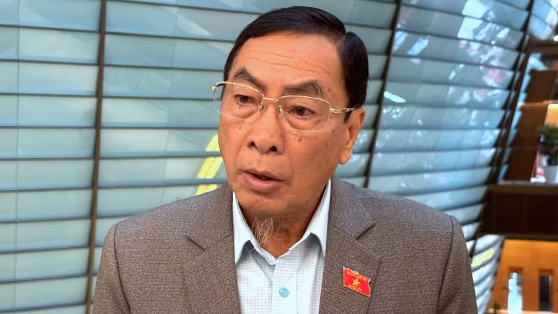 Đại biểu Phạm Văn Hòa (Đồng Tháp). (Ảnh: TRUNG HƯNG)