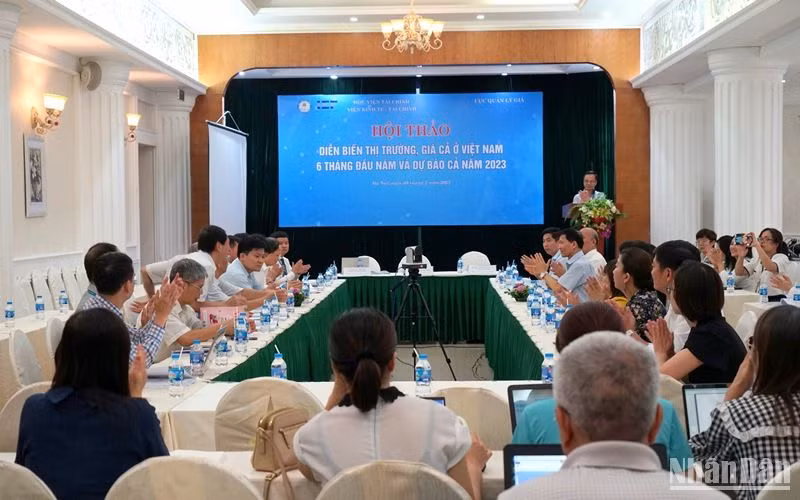 Quang cảnh hội thảo. (Ảnh: TRUNG HƯNG)