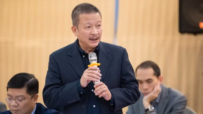 Ông Nguyễn Duy Hưng, Chủ tịch Ủy ban Quan hệ doanh nghiệp và pháp chế, Tập đoàn Tân Hiệp Phát. (Ảnh: TRUNG HƯNG)