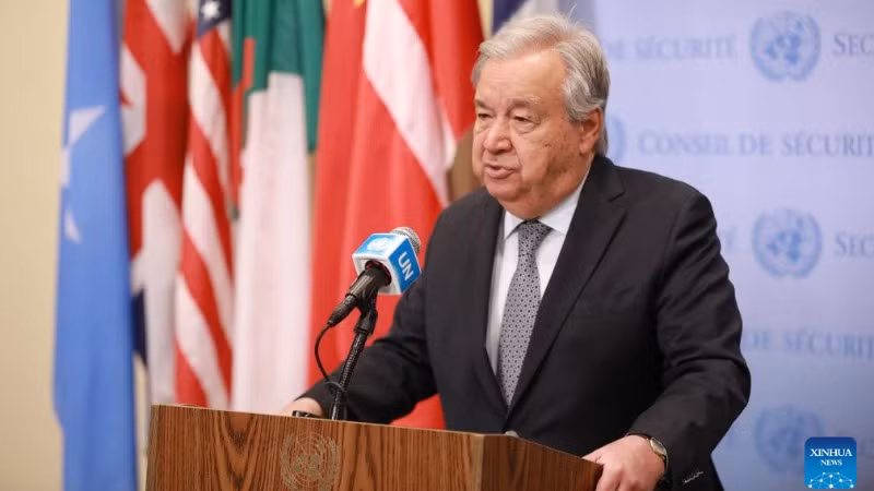 Tổng Thư ký Liên hợp quốc Antonio Guterres. (Ảnh: THX)