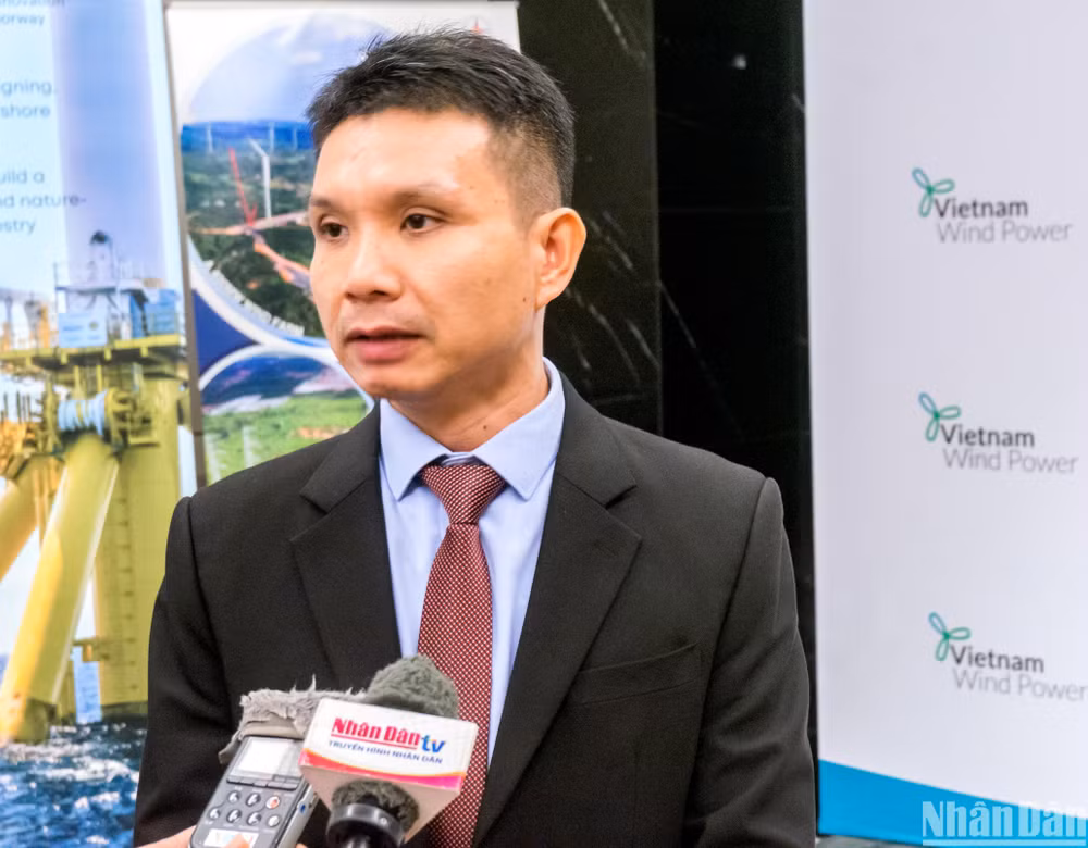 Ông Hà Đăng Sơn - Giám đốc Trung tâm Nghiên cứu Năng lượng và tăng trưởng xanh. (Ảnh: TRUNG HƯNG)